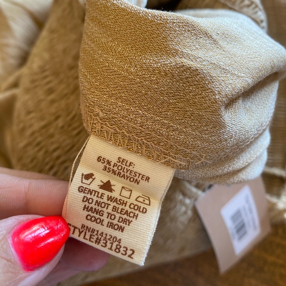 NWT Hem & Thread Tube smocked top Jumpsuit - Picture 6 of 8